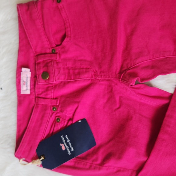 VINEYARD VINES CRANBERRY PANTS - Picture 2 of 6